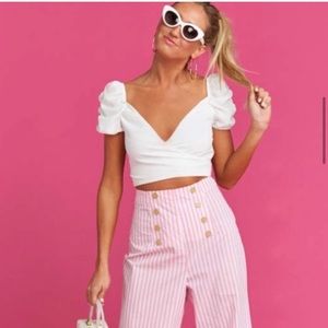 Show Me Your MuMu x Barbie Crop Top